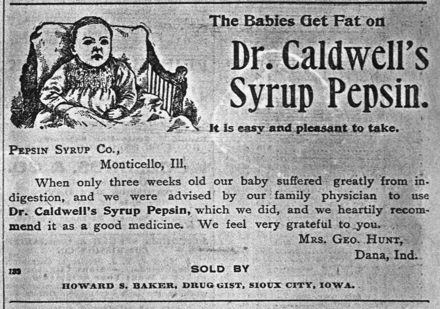Sioux City Journal ads, Oct. 3 1900